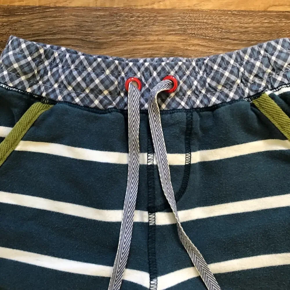 Matilda Jane With Joanna Gaines Cotton Striped Shorts Blue White Size 6